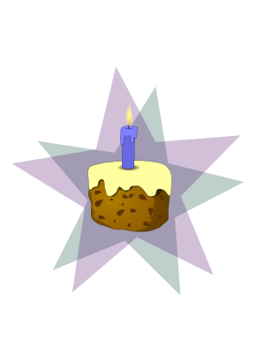 Download free food cake candle icon